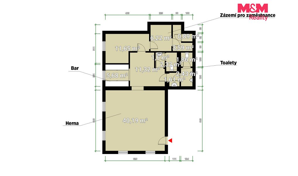 Pronájem obchodních prostor 89 m², Stříbro – náhled fotky 13