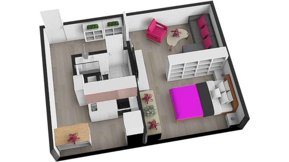 Prodej bytu 1+1 41 m² — photo 2