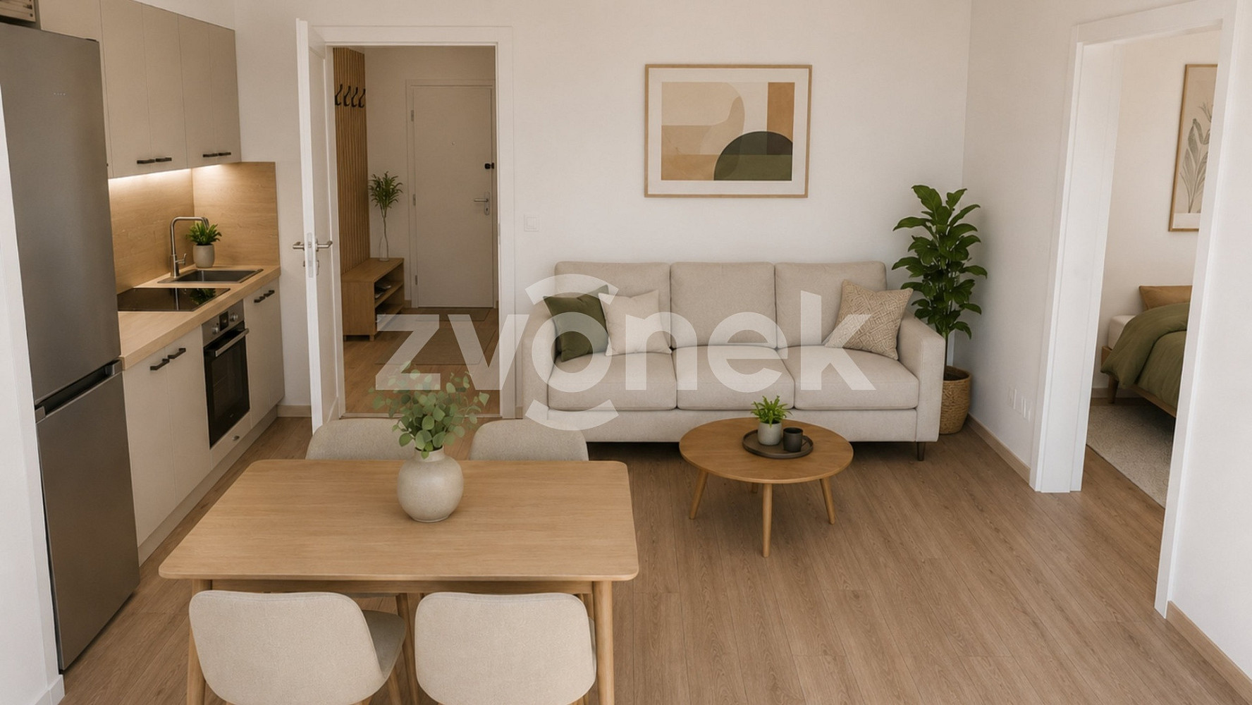 Prodej bytu 2+kk 56 m² – pohled 5