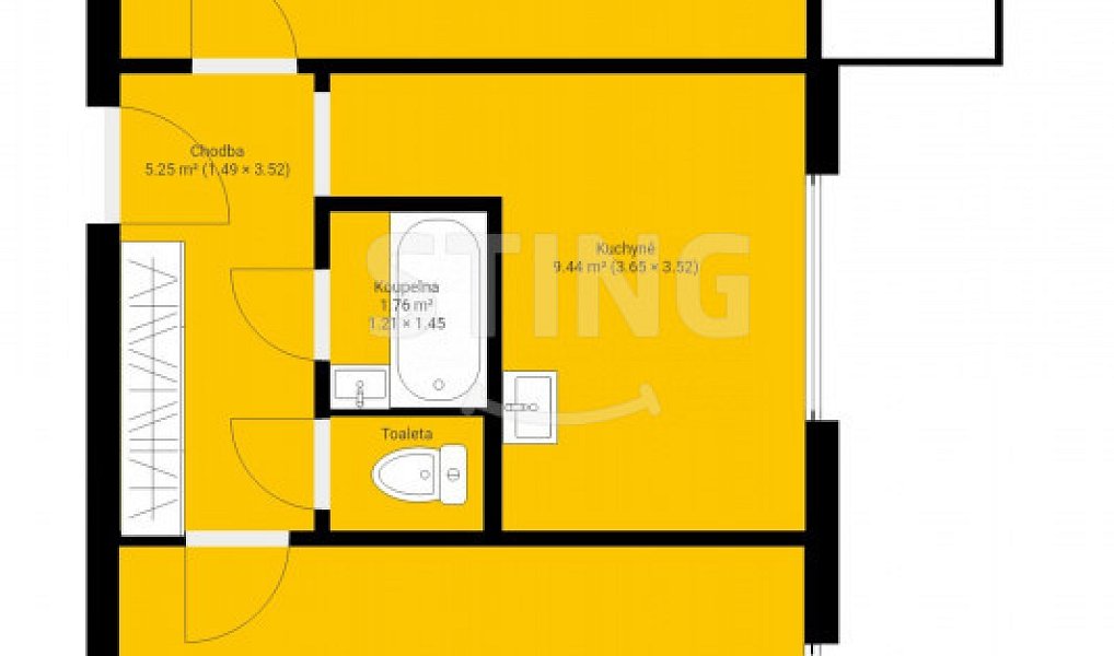 Prodej bytu 2+1 54 m², Prostějov – náhled fotky 5