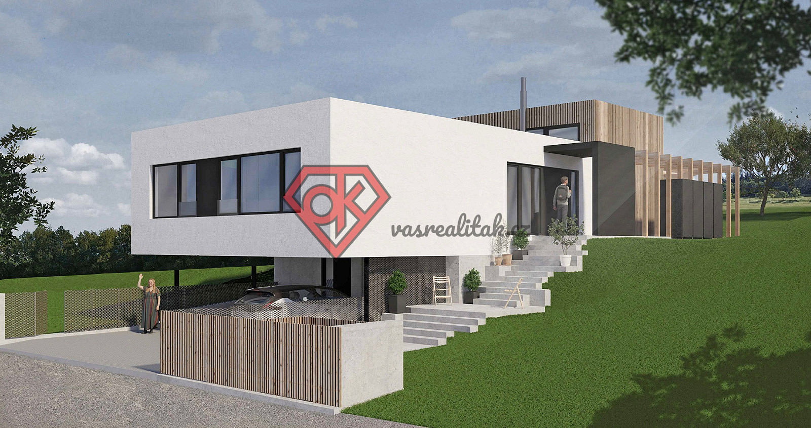 Prodej stavebního pozemku 1 937 m² – pohled 3