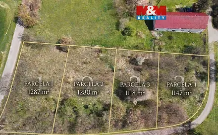 Prodej stavebního pozemku 1 280 m², Liptaň - Horní Povelice, okres Bruntál