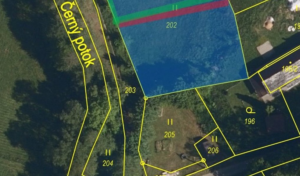 Prodej stavebního pozemku 622 m², Hustopeče nad Bečvou – náhled fotky 2