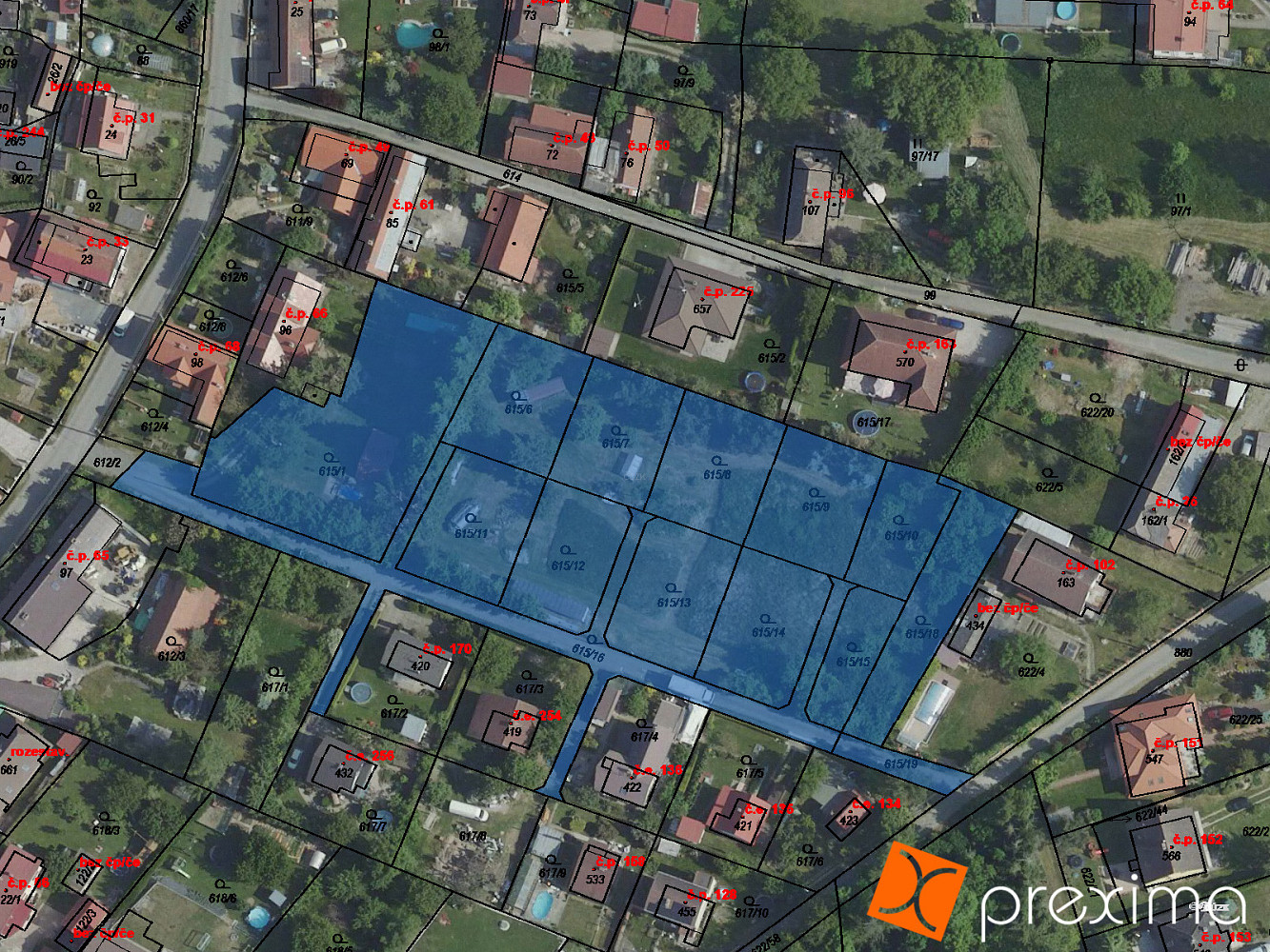 Prodej zahrady 123 m²