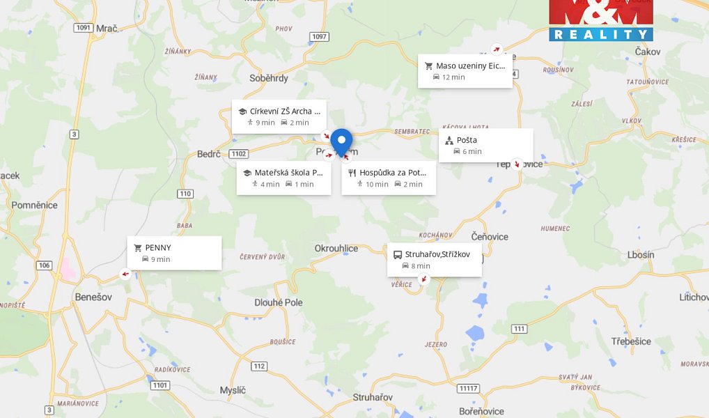 Prodej stavebního pozemku 771 m², Petroupim – náhled fotky 10
