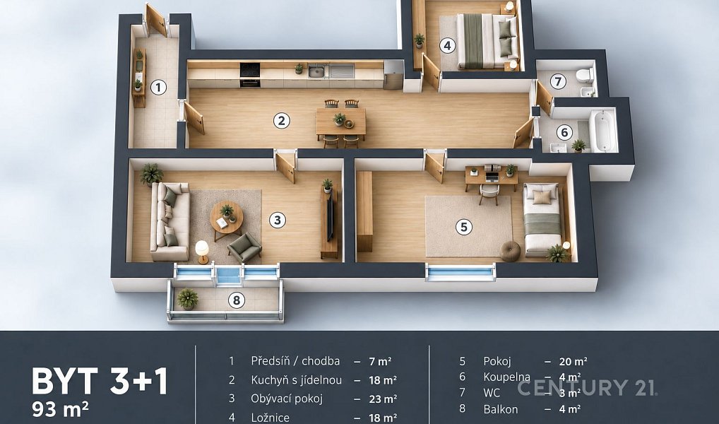Prodej bytu 3+1 93 m², Praha – náhled fotky 34