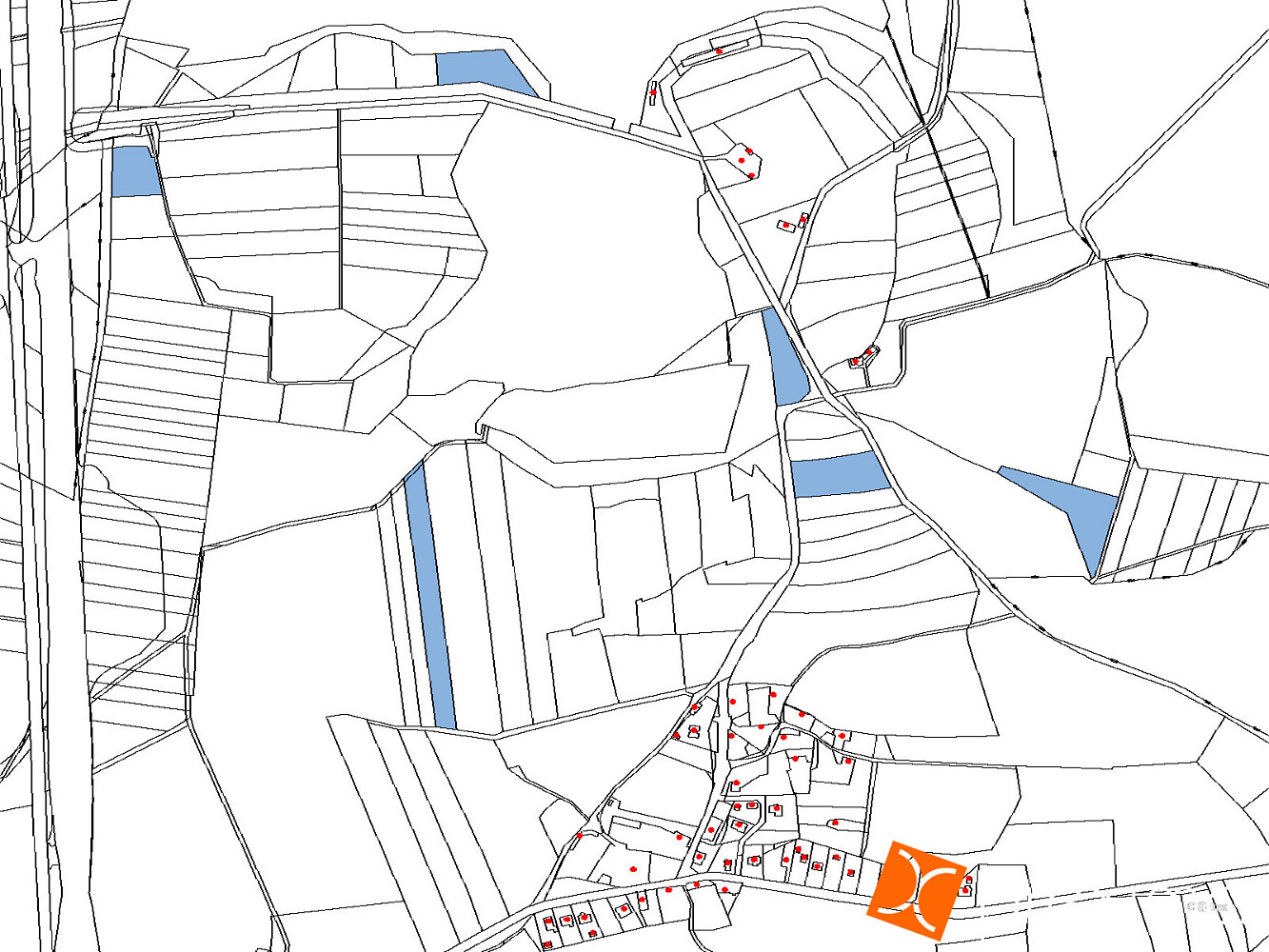 Prodej pole 13 098 m² – fotografie 2