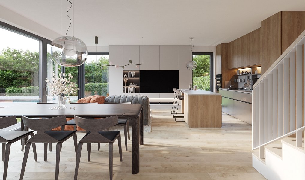 Prodej domu 169 m² s pozemkem 420 m², Klecany – náhled fotky 2