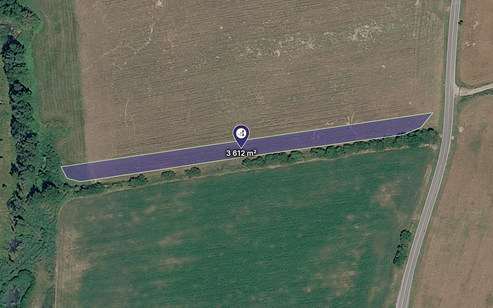 Prodej pole 3 612 m²