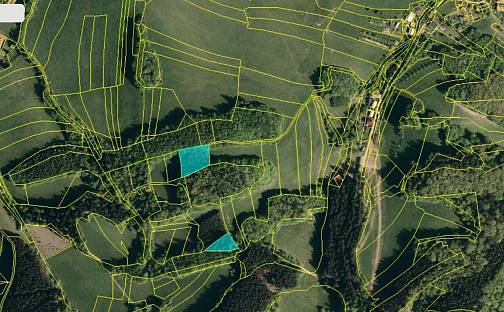 Prodej lesa 3 755 m², Lužná, okres Vsetín