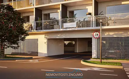 Prodej garážového/parkovacího stání, v novém projektu Meandr Znomo, Holandská, Znojmo