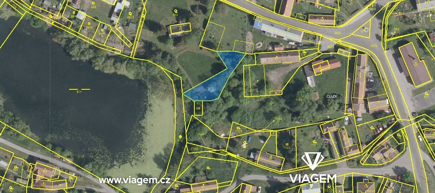 Prodej pole 635 m²