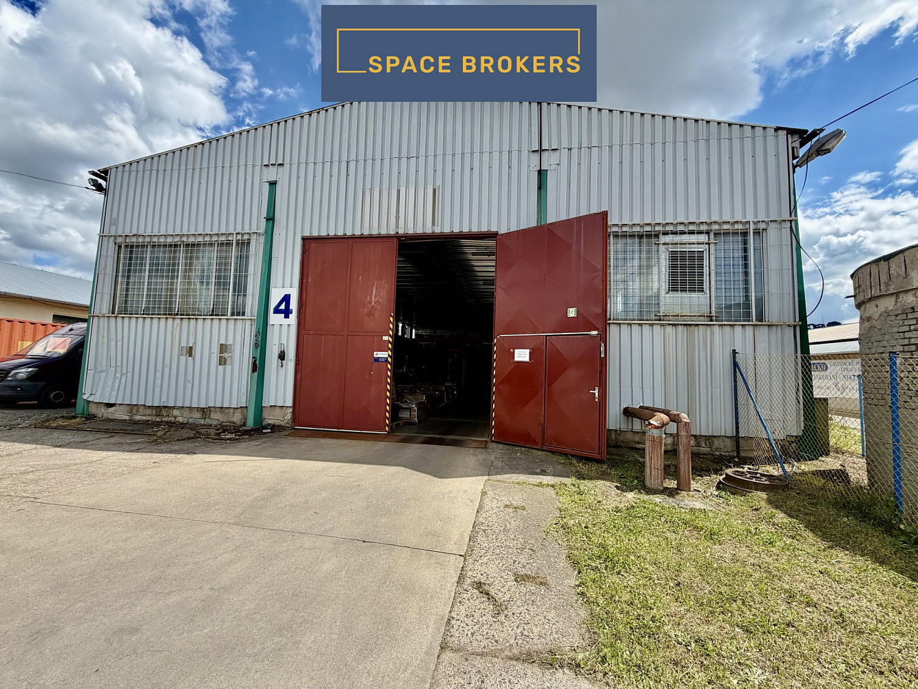 Pronájem skladovacích prostor 400 m²