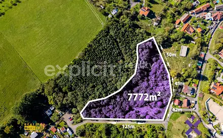 Prodej stavebního pozemku 7 772 m², Cirón, Slušovice, okres Zlín
