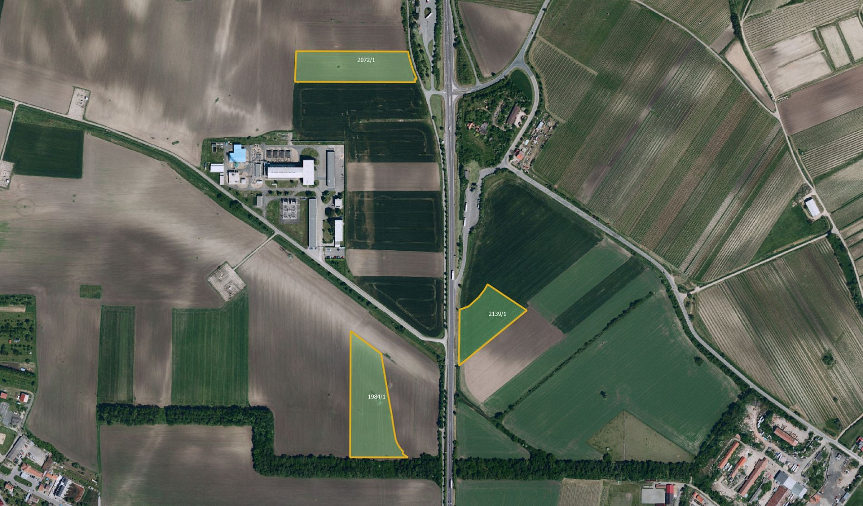 Prodej pole 69 111 m²