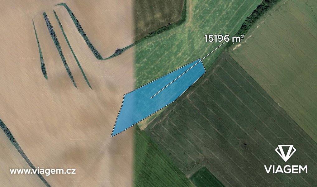 Prodej pole 15 196 m², Jarohněvice – náhled fotky 2