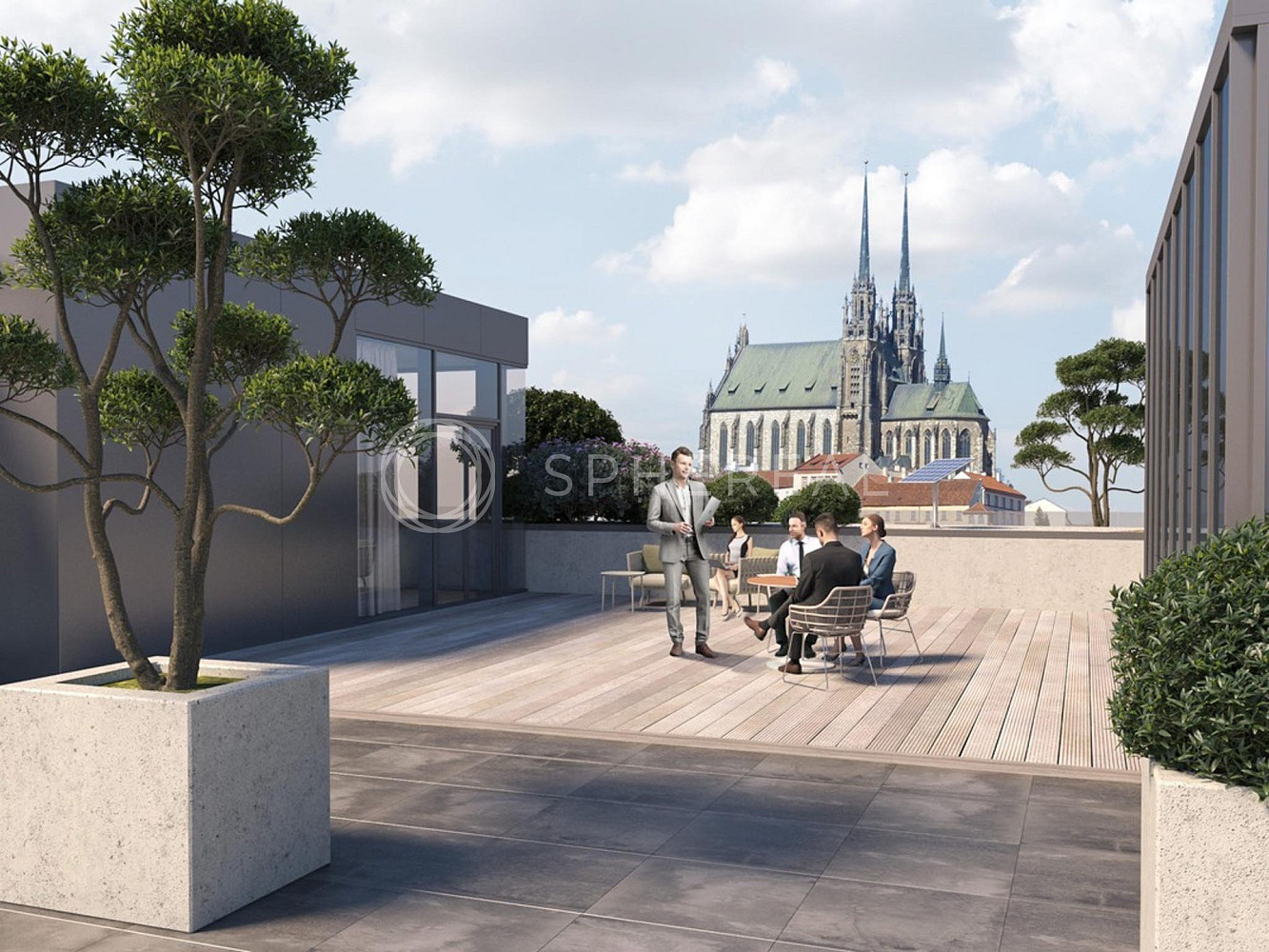 Pronájem kanceláře 1 360 m² — photo 3