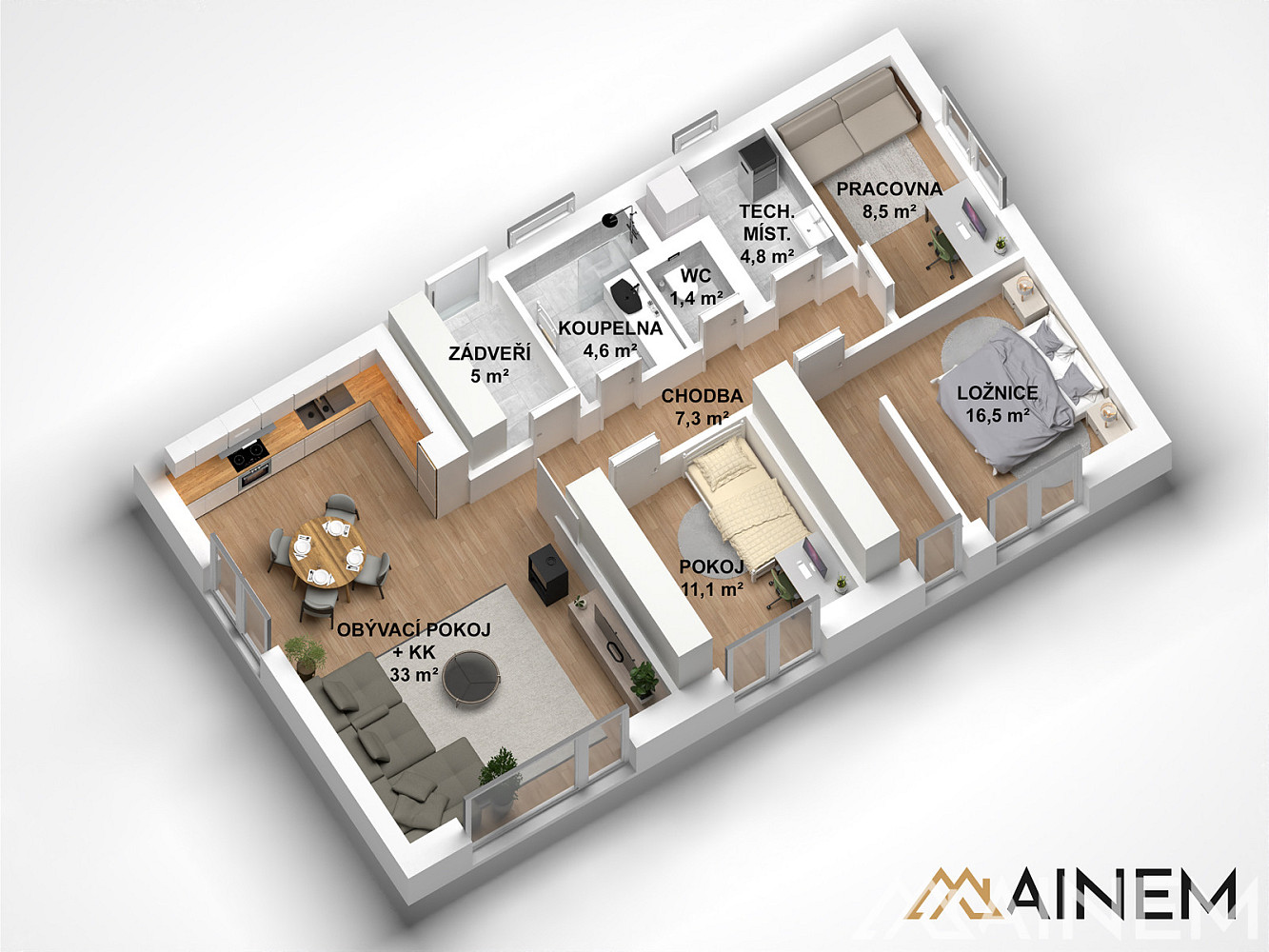 Prodej domu 92 m² s pozemkem 812 m² – fotografie 3