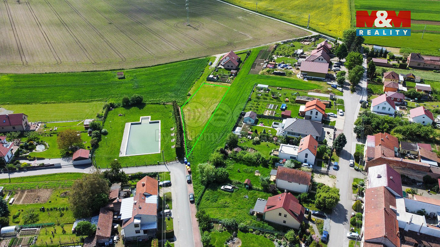 Prodej pozemku k bydlení, 901 m², Malhostovice – pohled 3