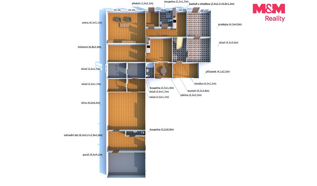 Prodej domu 260 m² s pozemkem 846 m², Horažďovice – náhled fotky 16