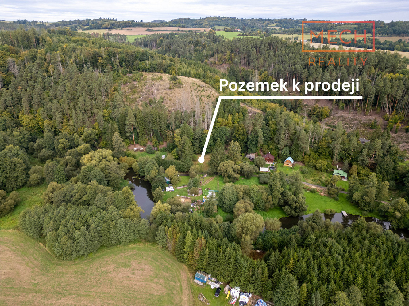 Prodej stavebního pozemku 1 248 m²