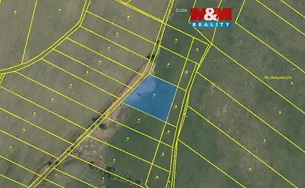 Prodej louky 3 144 m², Kladruby nad Labem, okres Pardubice