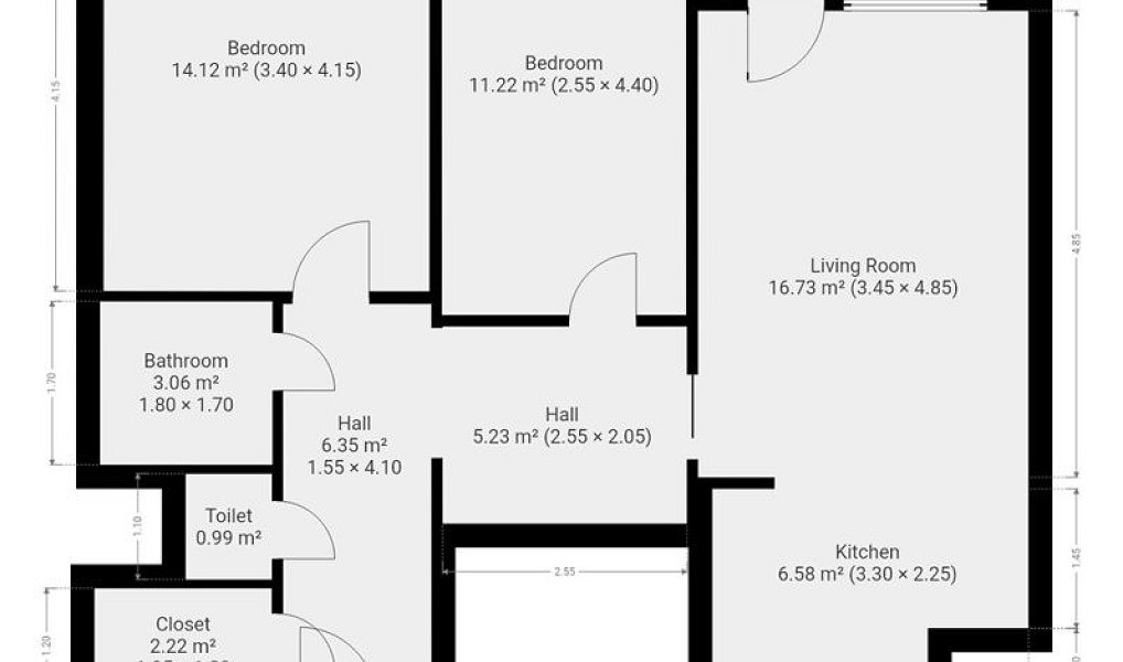 Pronájem bytu 3+kk 67 m², Praha – náhled fotky 20
