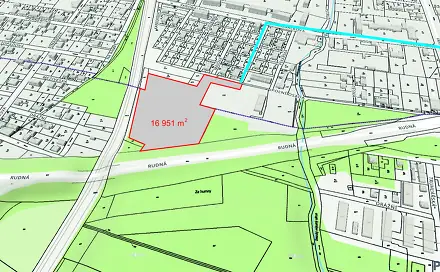Prodej komerčního pozemku 16 951 m², Ostrava