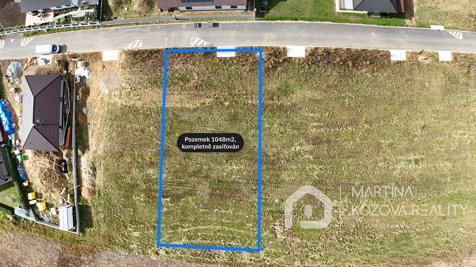 Prodej stavebního pozemku 1 048 m²