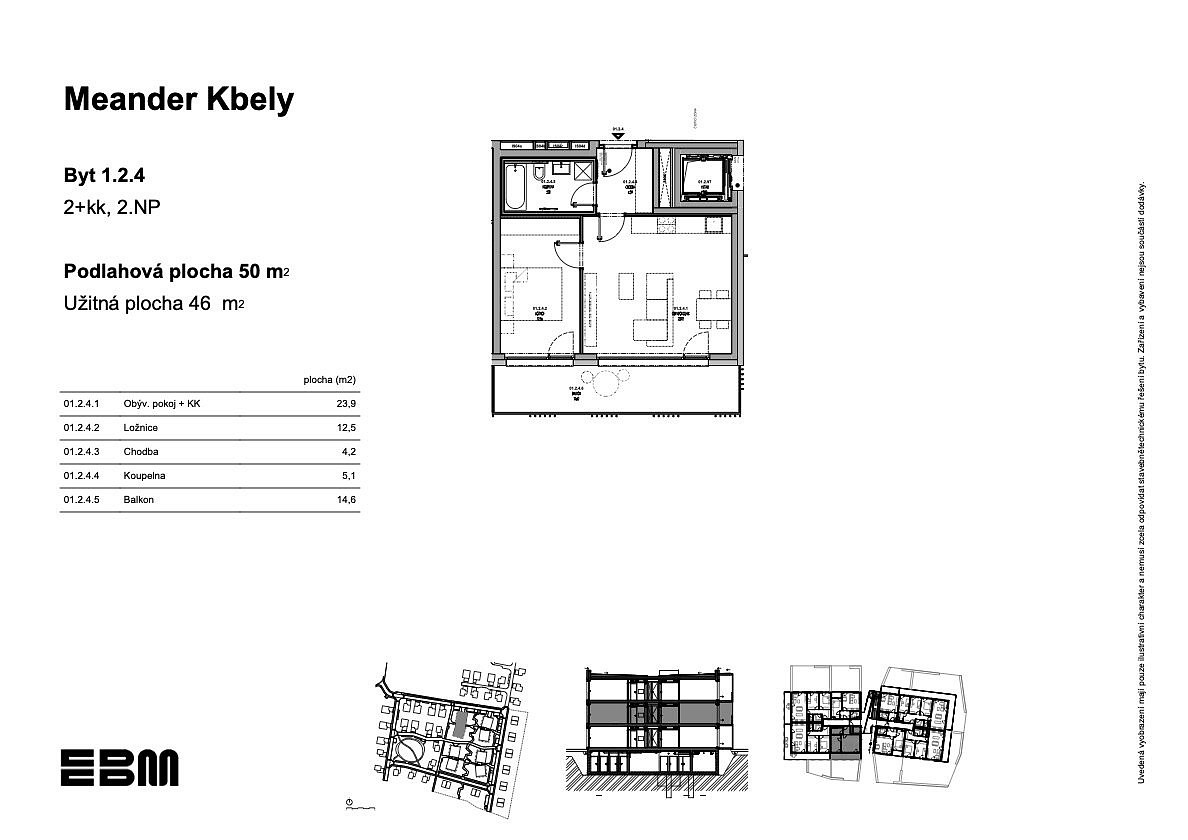 Prodej bytu 2+kk 50 m² — photo 5