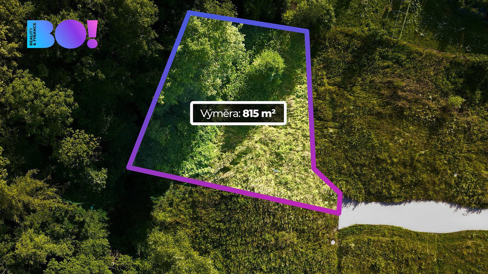 Prodej stavebního pozemku 815 m² – fotografie 3