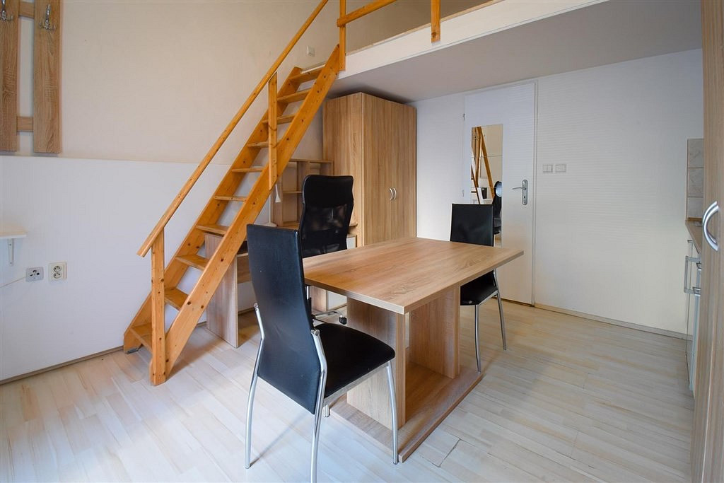 Pronájem bytu 1+kk 19 m² – pohled 3