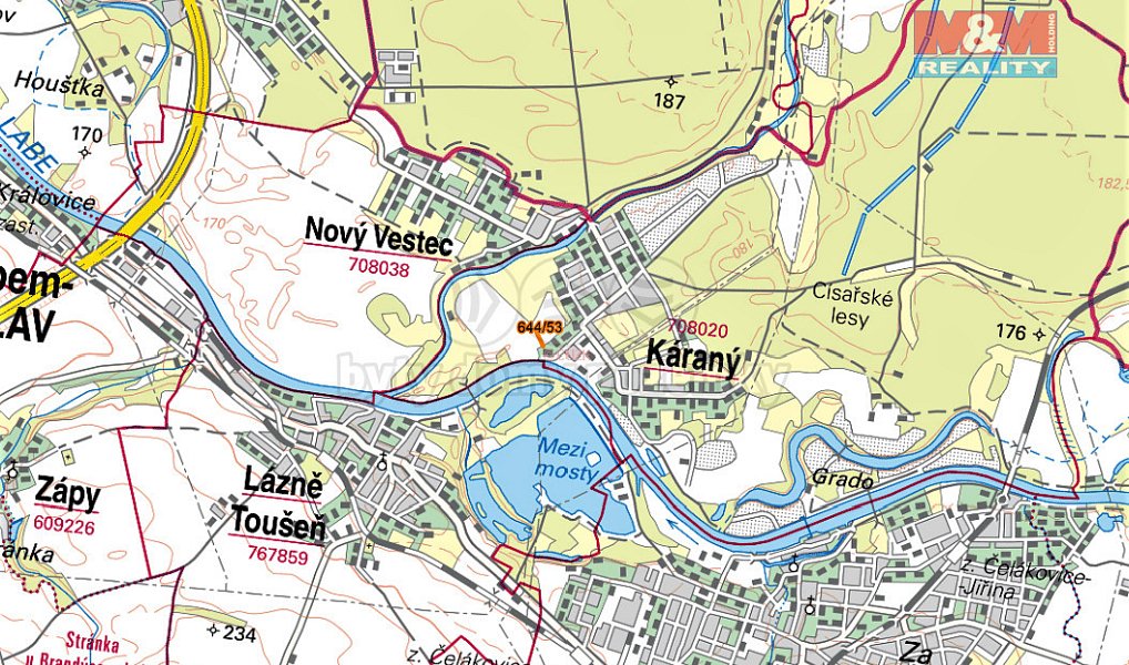 Prodej pole 463 m², Káraný – náhled fotky 5