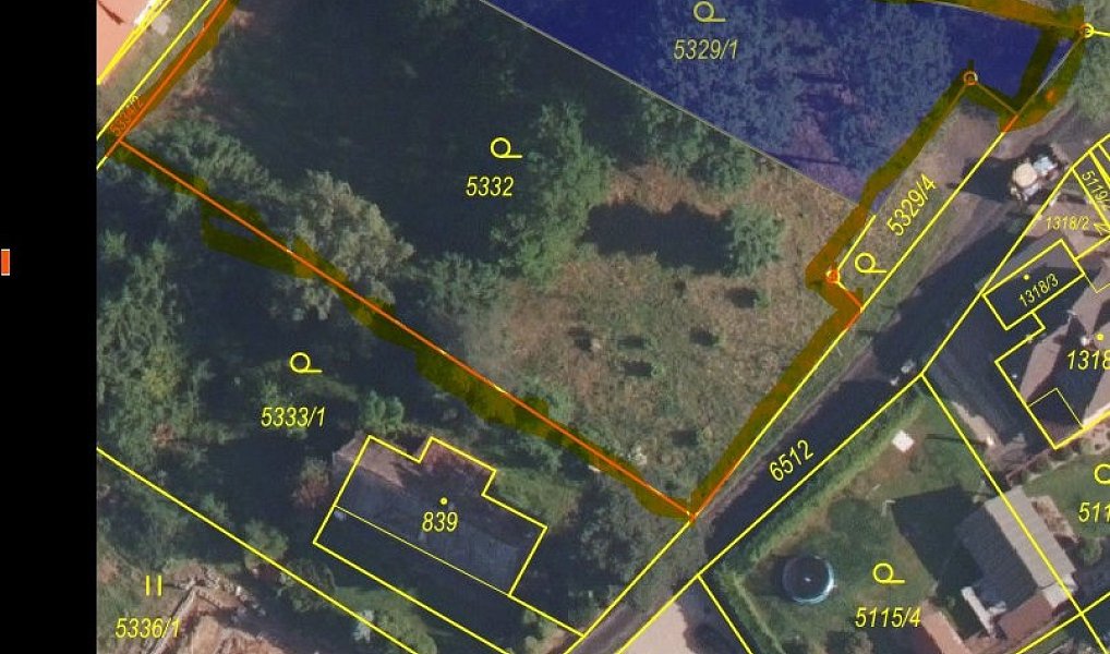 Prodej stavebního pozemku 1 656 m², Jiříkov – fotka 1 z 5