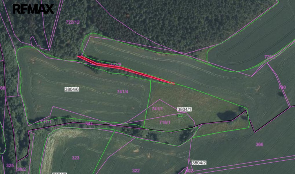 Prodej pole 49 428 m², Počepice – náhled fotky 2