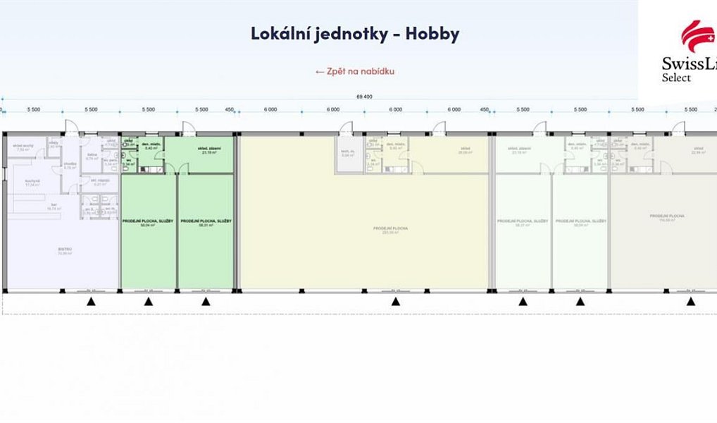 Prodej obchodních prostor 153 m², Polná – náhled fotky 2
