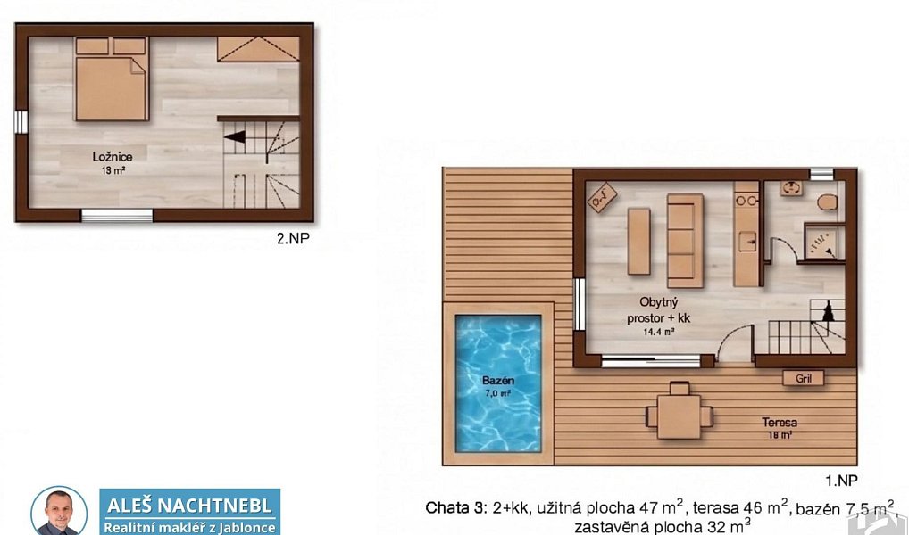 Prodej ubytovacího objektu 178 m², Libuň – náhled fotky 58