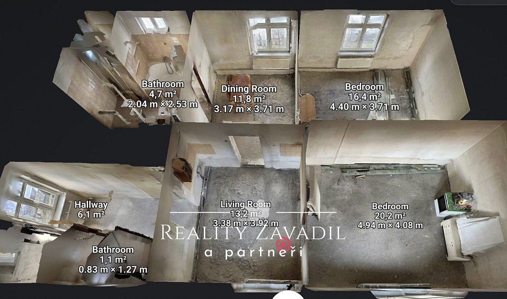 Prodej bytu 3+1 88 m², Český Těšín – náhled fotky 14