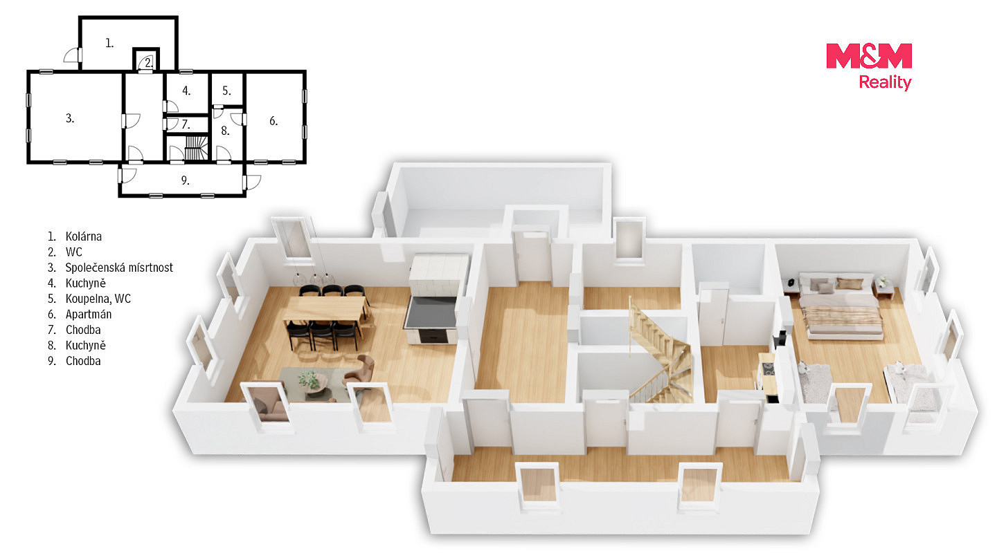 Prodej ubytovacího objektu 116 m² — photo 4