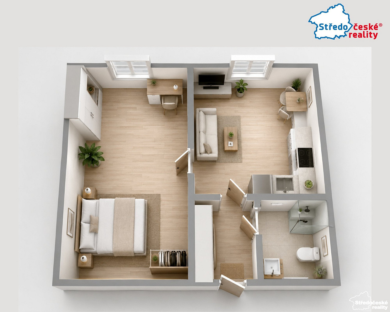 Prodej bytu 2+kk 56 m² – fotografie 2