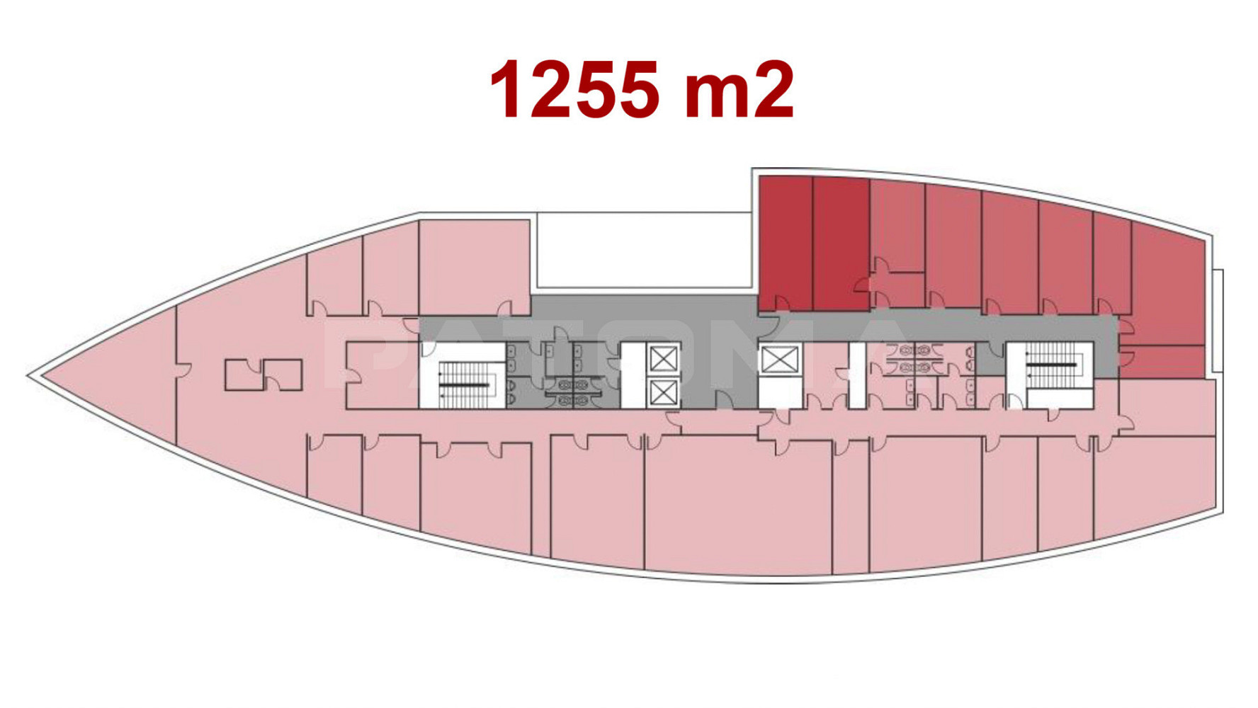 Pronájem kanceláře 300 m² – fotografie 3