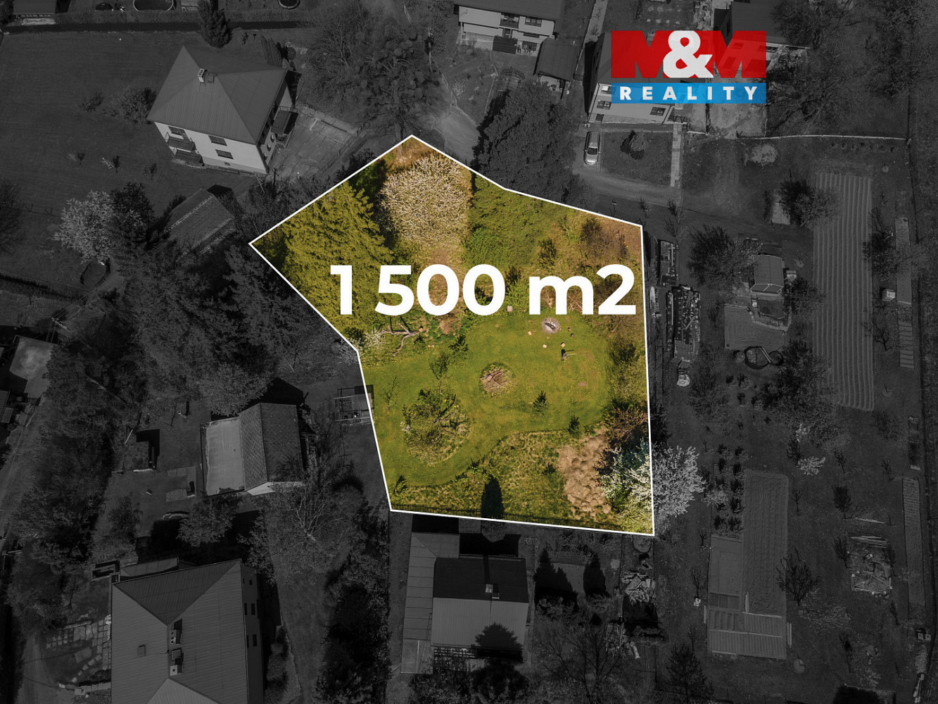 Prodej stavebního pozemku 1 500 m²