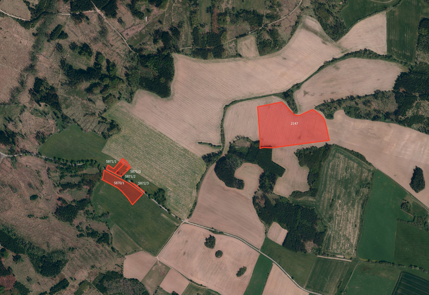 Prodej pole 69 054 m²