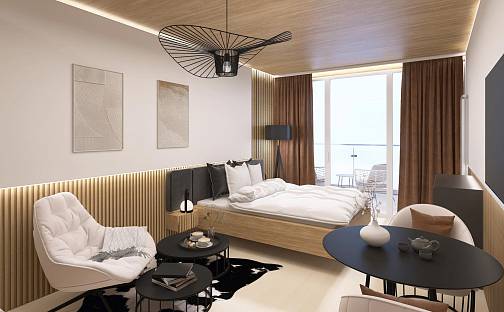 Prodej bytu 1+kk 25 m², Jurkovičova alej, Luhačovice, okres Zlín