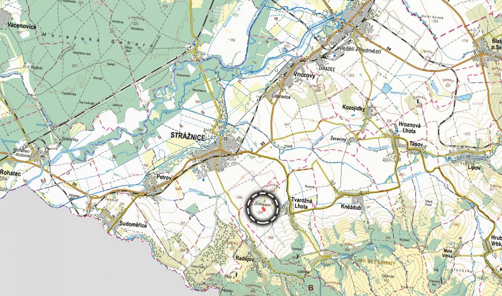 Prodej pole 4 852 m², Tvarožná Lhota – náhled fotky 3