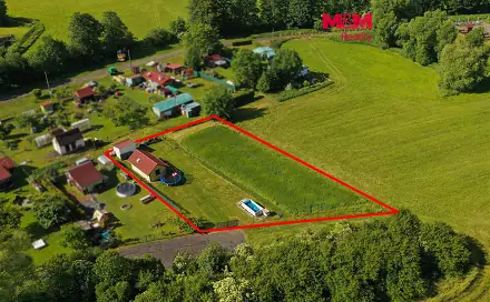 Prodej louky 1 093 m², Ctiboř, okres Tachov