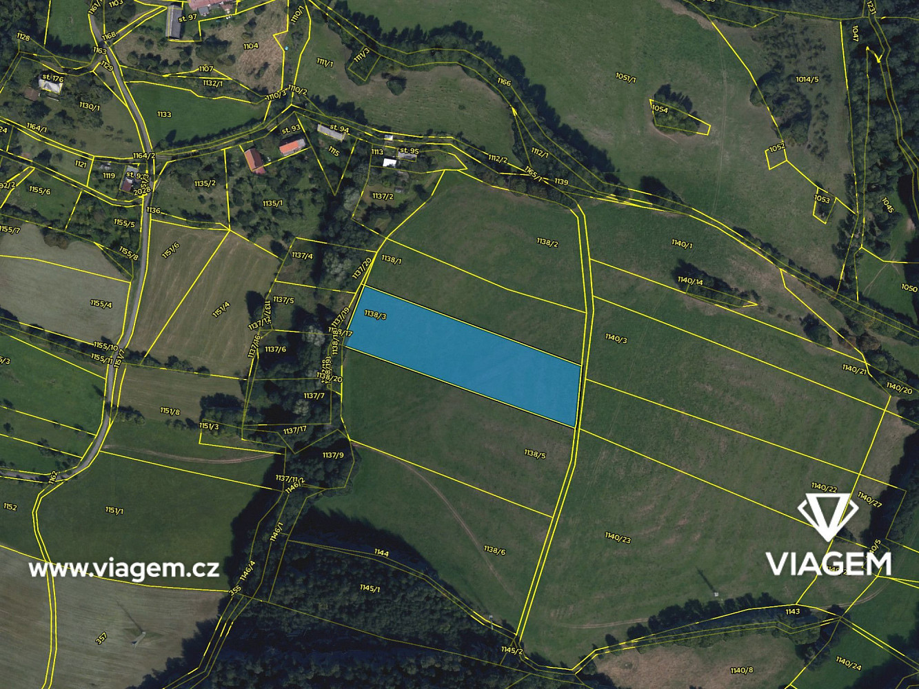 Prodej pole 7 573 m² – fotografie 5