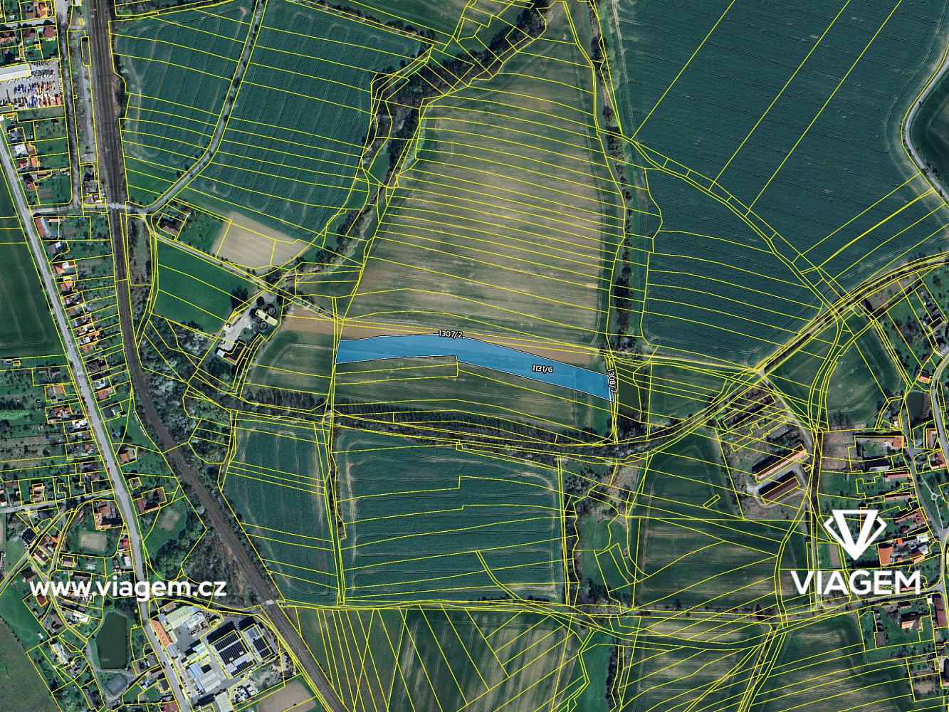 Pole 10 091 m², Podíl 33 % o výměře 3 363 m² – pohled 4