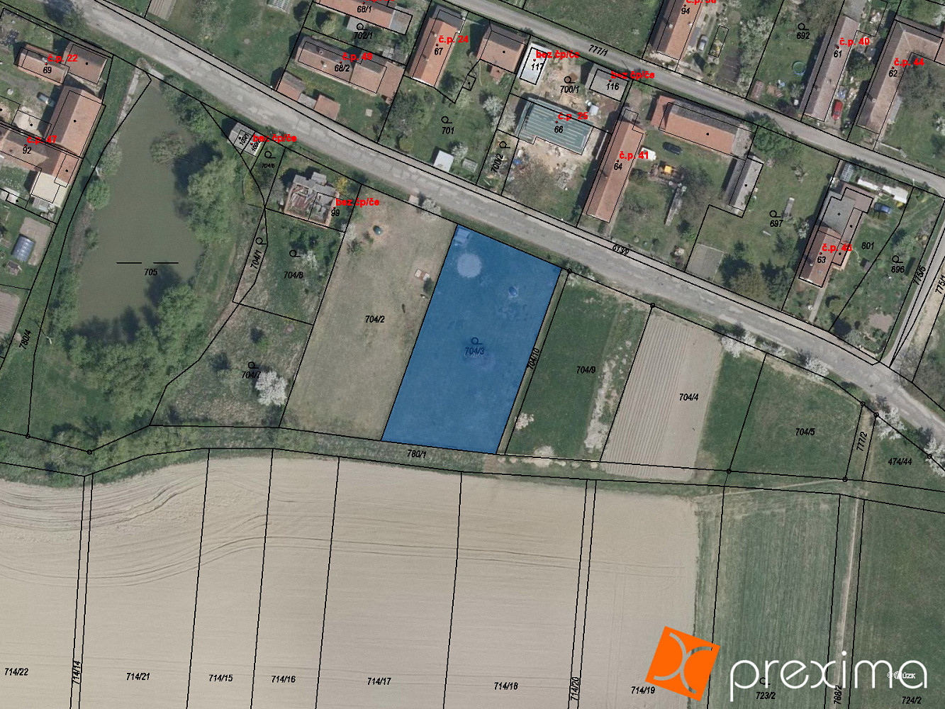 Prodej stavebního pozemku 359 m²