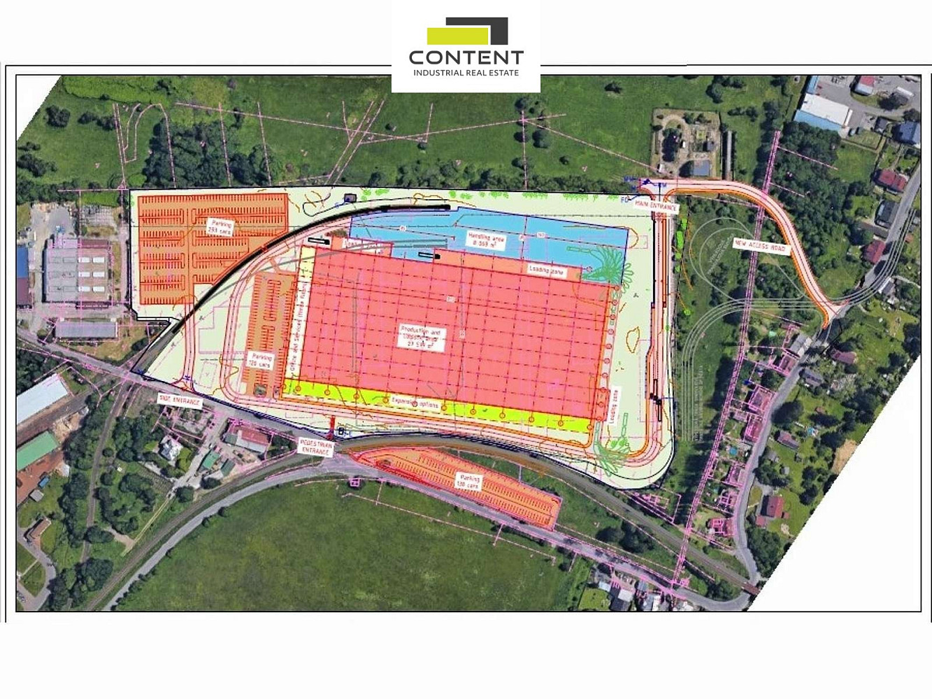 Pronájem výrobních prostor 12 500 m² – fotografie 4